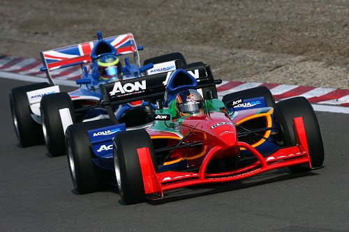 Zaugg en Jarvis zijn twee grote namen in de A1GP